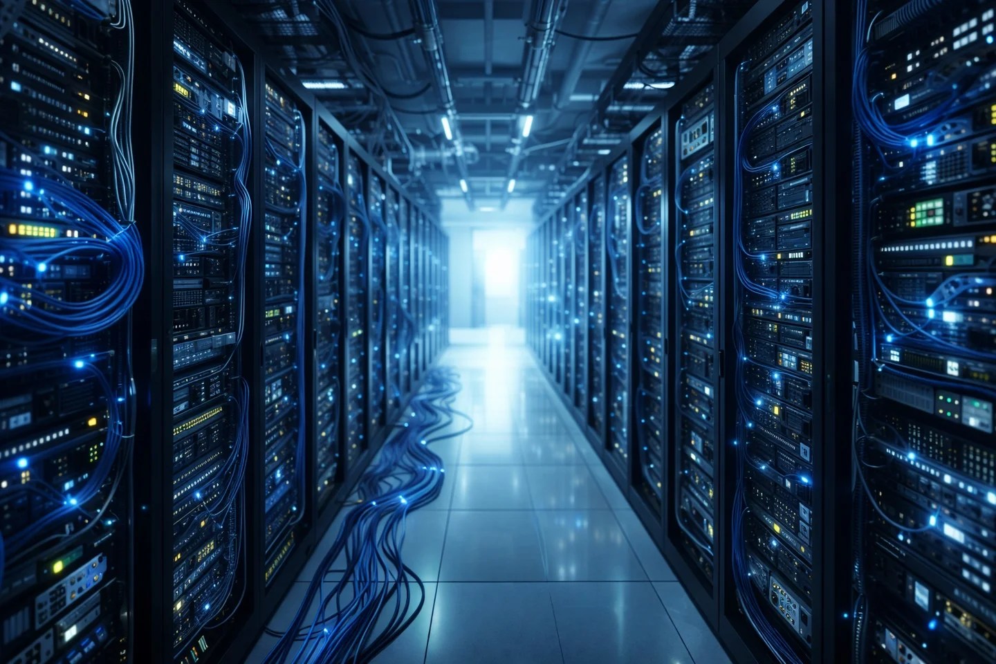Szerverekkel kialakított informatikai infrastruktúra